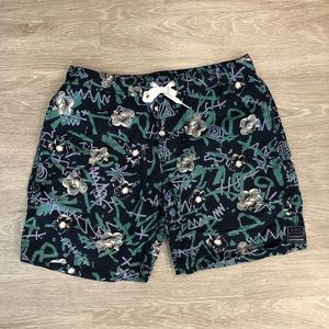 Quiksilver ‘Dark Rituals’ Mens Shorts/Volleys Small (30-32)